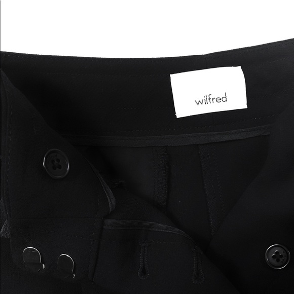 Aritzia Wilfred “Allant” Black Pants - Picture 10 of 12